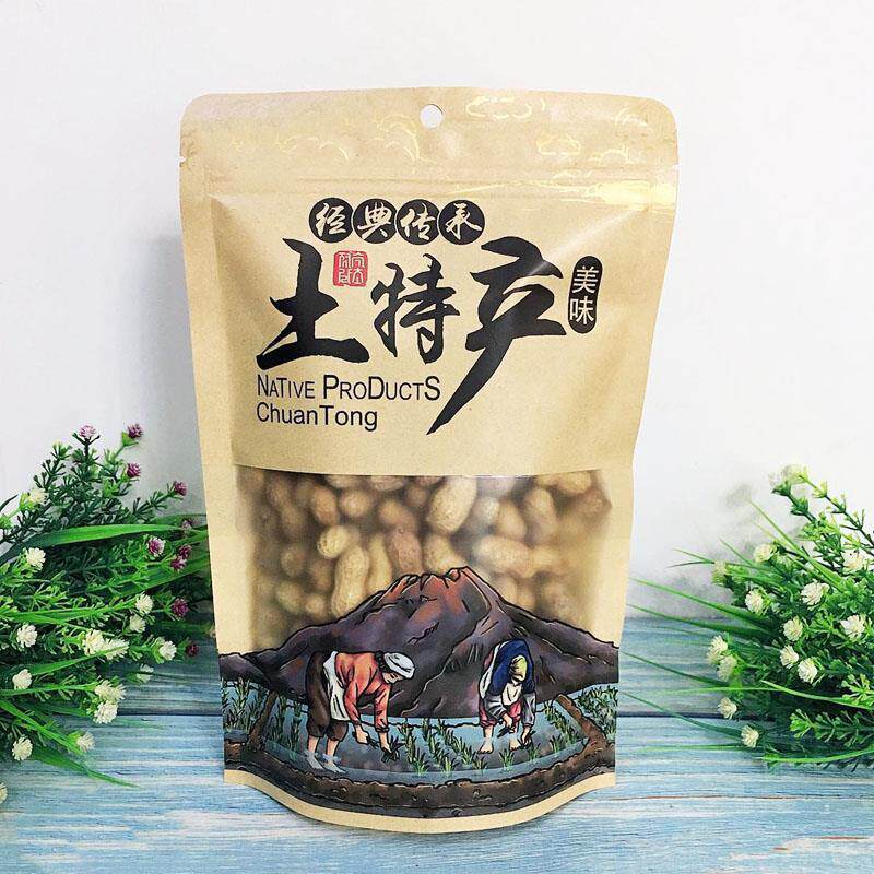 千岛湖特产焖煮烘干土花生400g多味焦糖核桃味五香零食香脆坚果