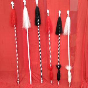 戏曲红缨枪戏剧花枪京剧道具双头刀马旦武术枪红樱枪长枪木艺木制