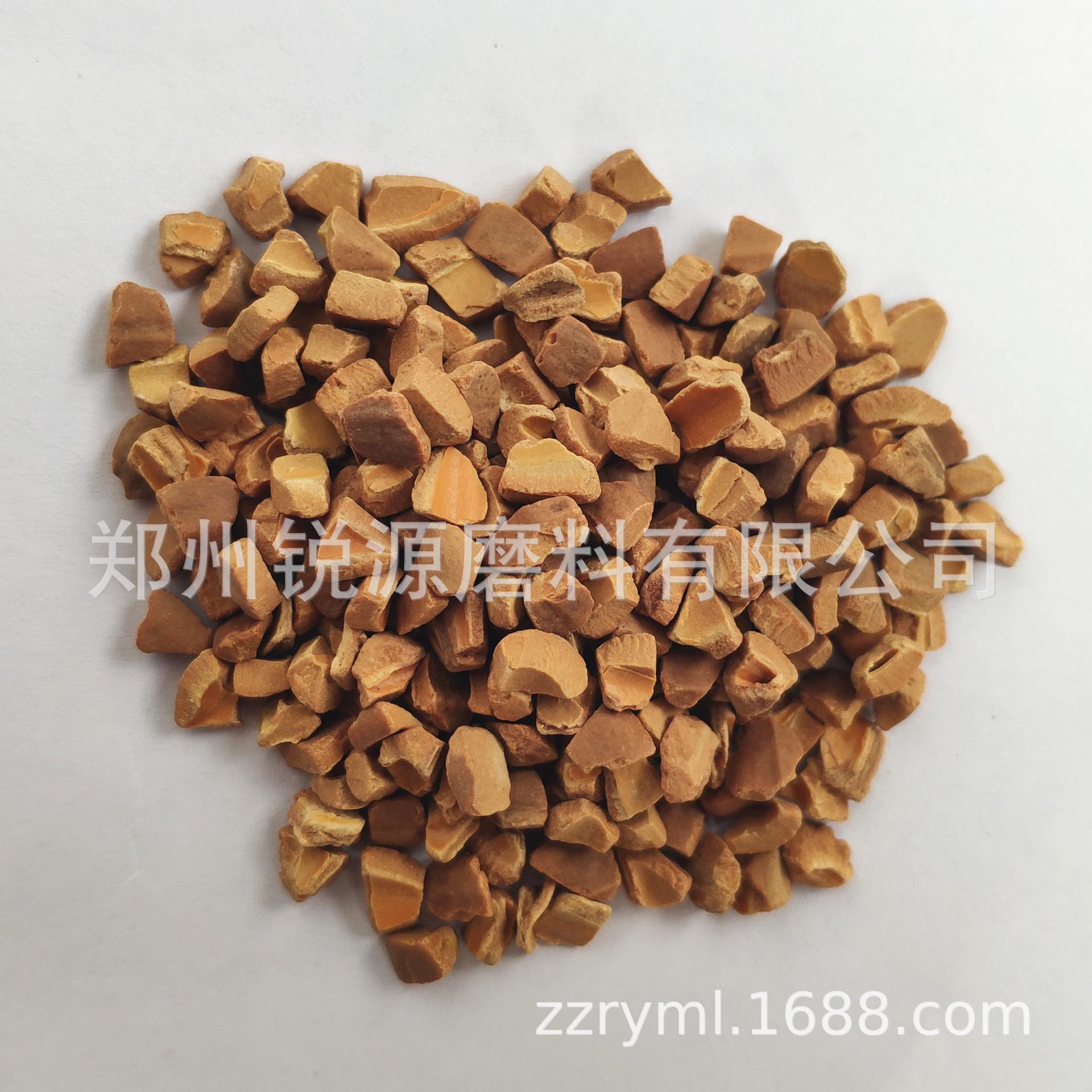 供应核桃壳工艺品用滚筒抛光用橄榄壳成孔剂用核桃壳粉