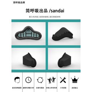 N1CG2024超透气鼻子防护防尘鼻罩防柳絮花粉防风冷气保暖不捂口脸