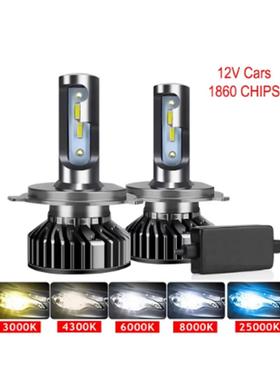 F2款CSP1860灯珠3000K4300K6000K8000K25000K汽车led大 灯厂家批