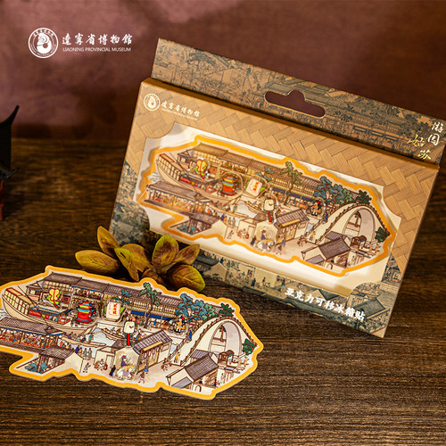 辽宁省博物馆游园姑苏冰箱贴