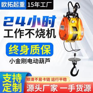起重机升降机卷扬机 小金刚电动葫芦220v家用吊机提升机小型悬挂式