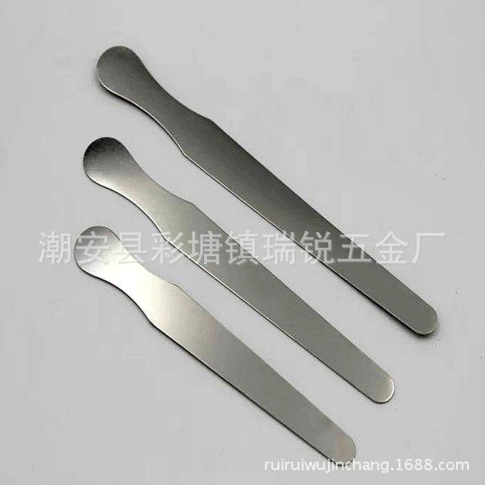 医院用不锈钢鲍鱼铲压舌板搅拌片压舌板 压舌片14cm16cm18cm,居家布艺,镊子,淘宝优惠券,粉丝福利购,淘宝优惠卷