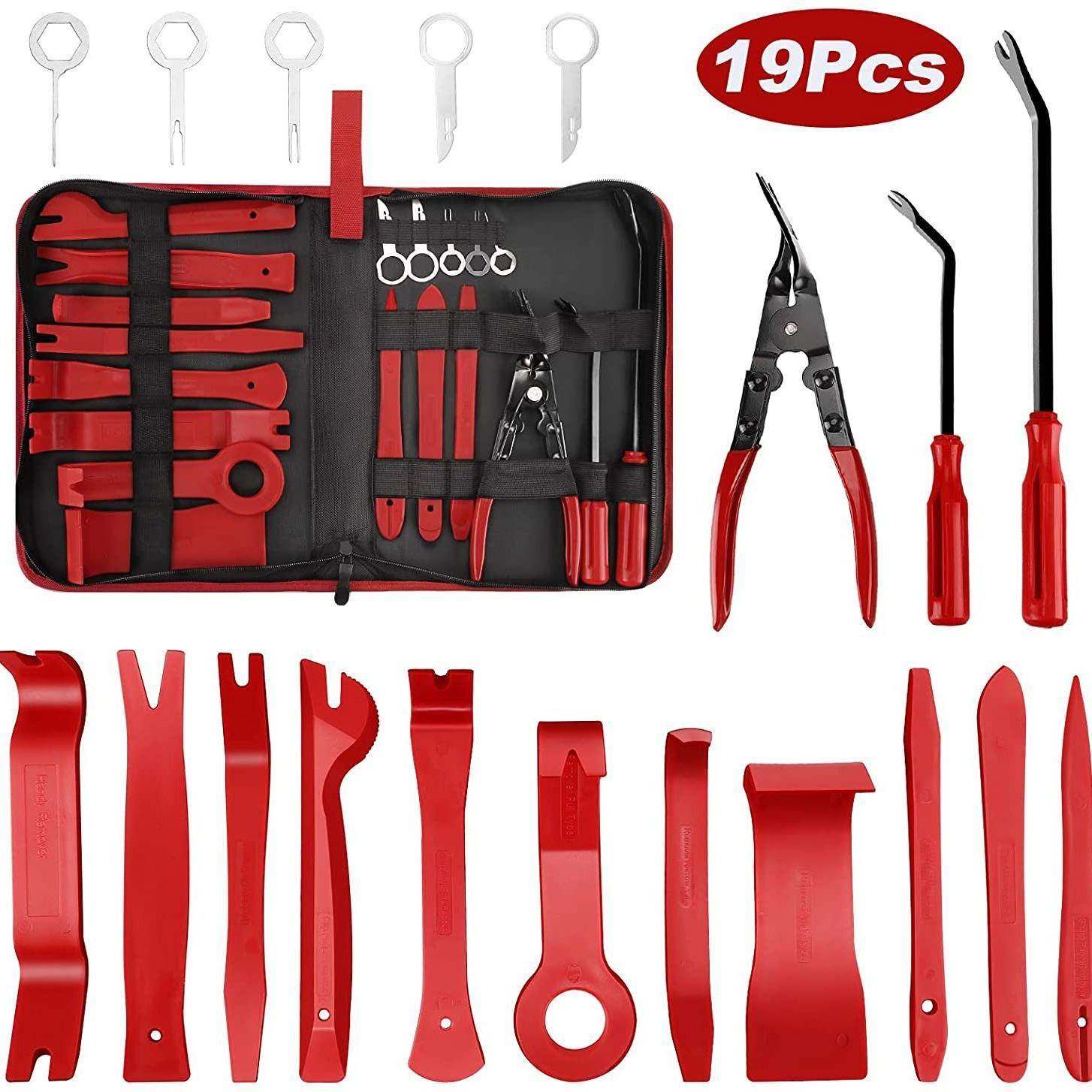 跨境款19PCS装饰拆卸工具面板车门音响装饰拆卸工具套件拆卸器,汽车零部件/养护/美容/维保,其他,淘宝优惠券,粉丝福利购,淘宝优惠卷