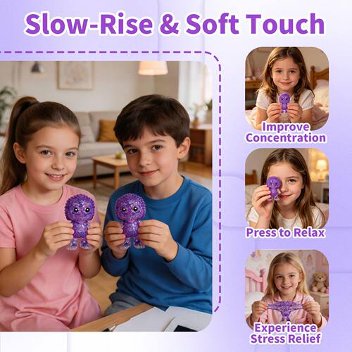 Mythical Slow Rise Squishy Fidget 玩具缓解压力成人礼物捏捏乐