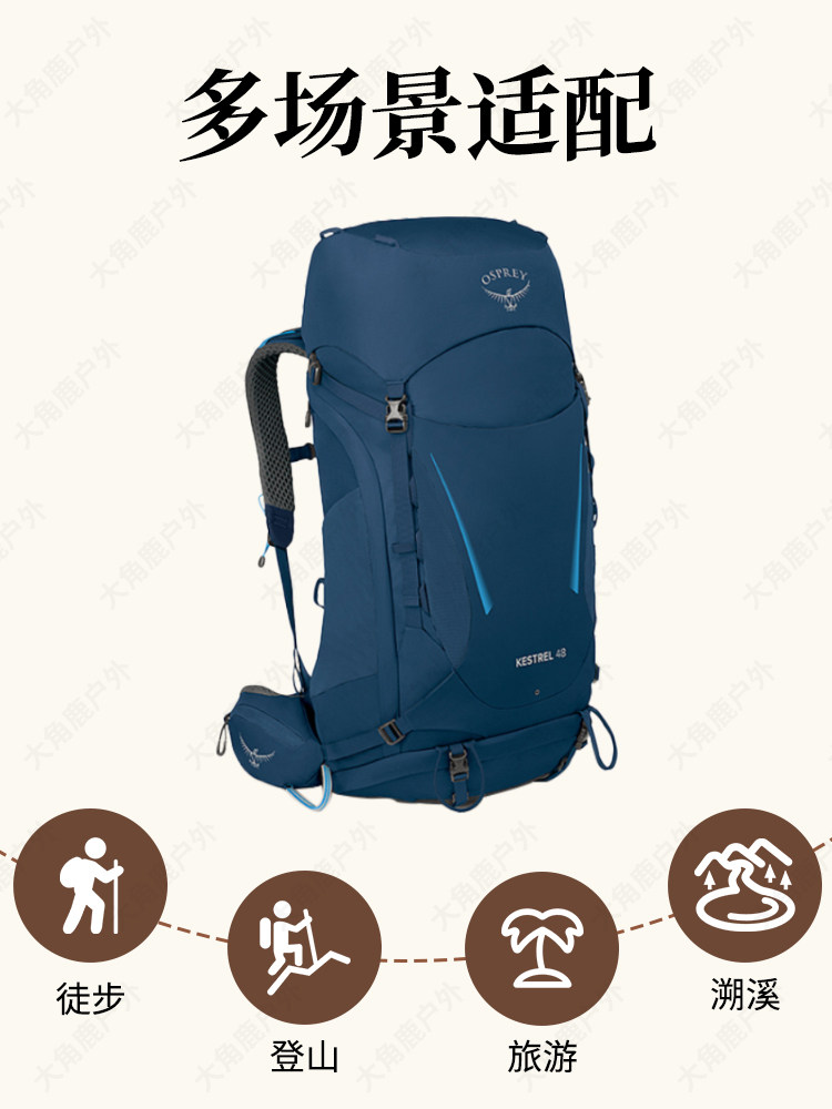Рюкзак туристический Osprey Kestrel / Kyte (38L/48L)