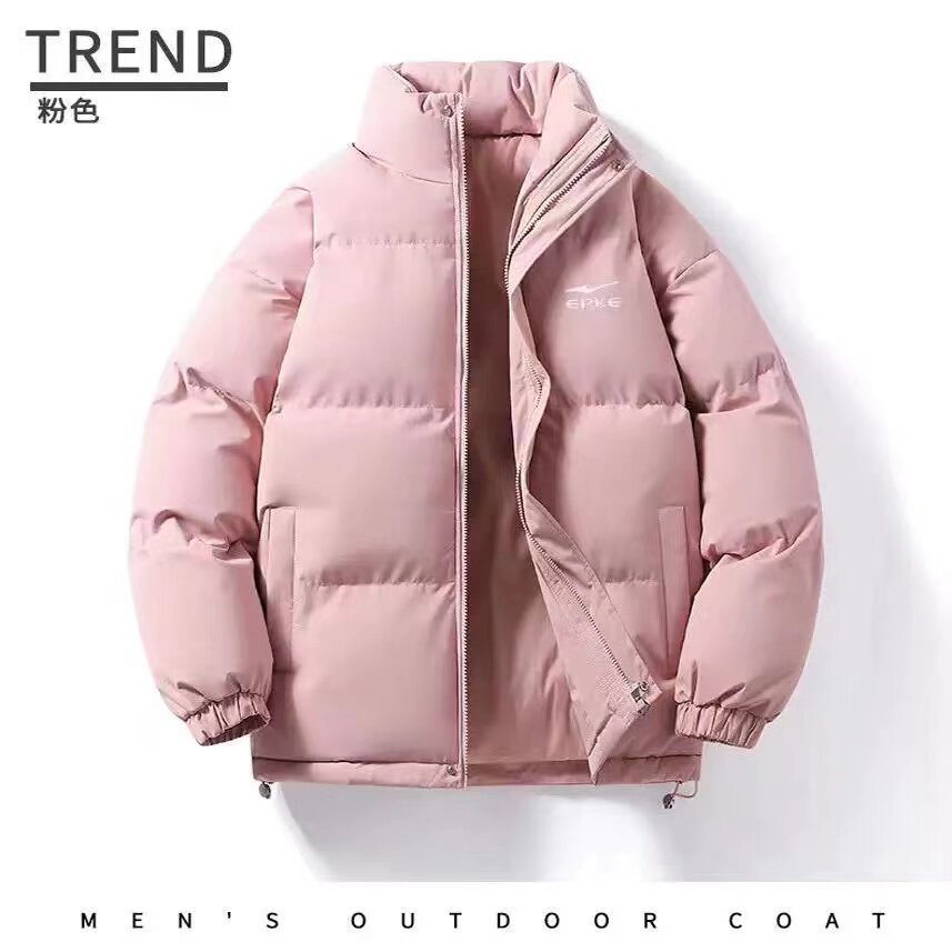 【DC】新款2024冬季男女加厚保暖韩版大码宽松棉衣外套立领