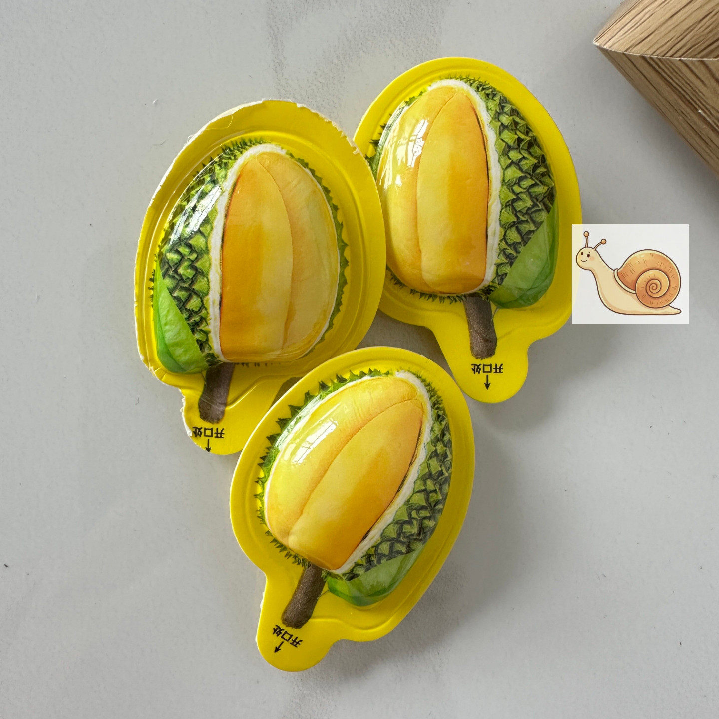 正宗3D榴莲糖软糖特浓