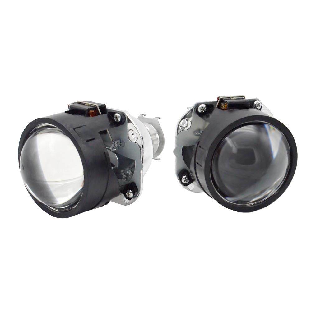 厂家直销金刚伟世通汽车灯泡2.5寸 3.0WST双光透镜H1恶魔天使鱼眼