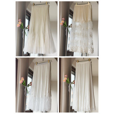 旗袍内搭蕾丝边打底衬裙衬裤