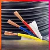 1.0 国标铜芯RVV2 5芯电源护套线信号线0.5 0.75 1.5 2.5平方