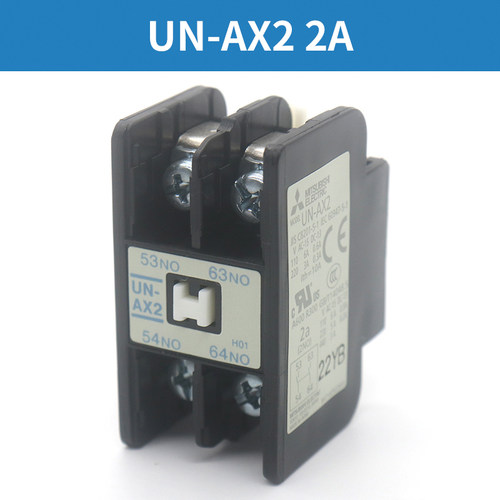 极速电梯辅助触头侧触点UN-AX2 UT-AX4配ST10-ST50接触器适用三菱