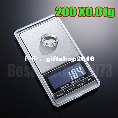 极速capacity 200g x 0.01g GRAM Digital Jewelry Scale #346