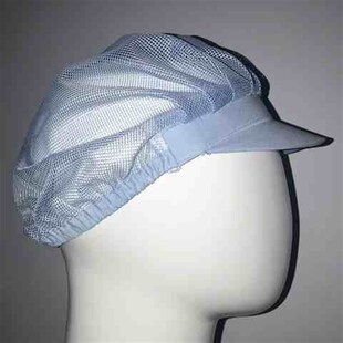 车间网帽 包邮 极速食品厨房帽子厨师帽包头工作帽男女韩版 帽卫生款