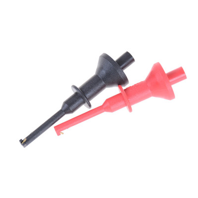2pcs Test Hook Clip Multimeters Test Lead Extension Hook Pro