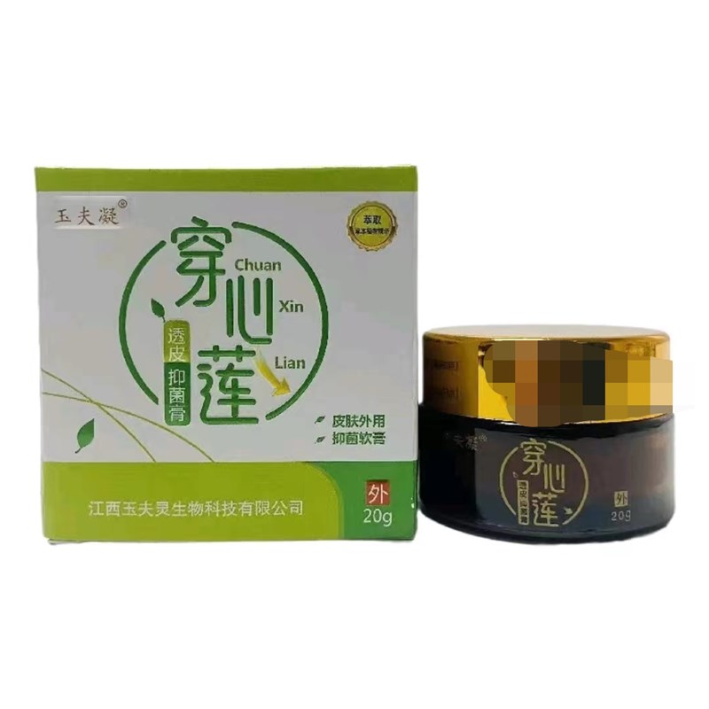 【买2送2】【买5送5】玉夫凝穿心莲透皮抑菌膏20g