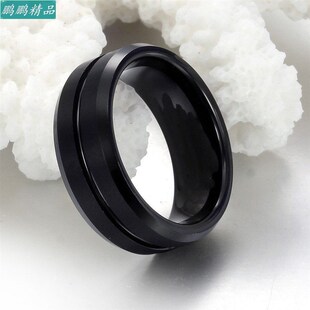 men tungsten steel ring 钛钢戒指男士戒指 jewelry rings male