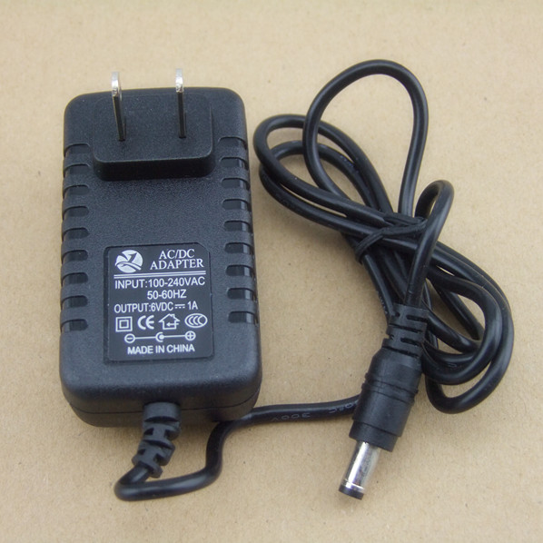 。6V1 A 变压器电源配接器电源 优质 水泵气泵驱动 模型配件