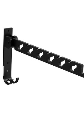 Multifunctional hole free clothes hanger wall hanging balcon