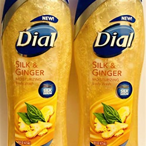 Dial Moisturizing Body Wash - Silk & Ginger - Net Wt. 16 FL