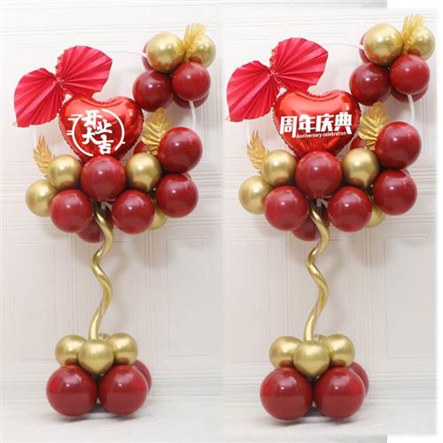 开业门口装饰气球商场店铺公司开业大吉活动周年庆典气氛布置创意