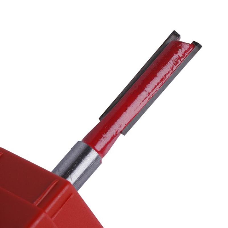 New 1/4 Shank 1/4 Blade Double Flutes Straight Router Bit