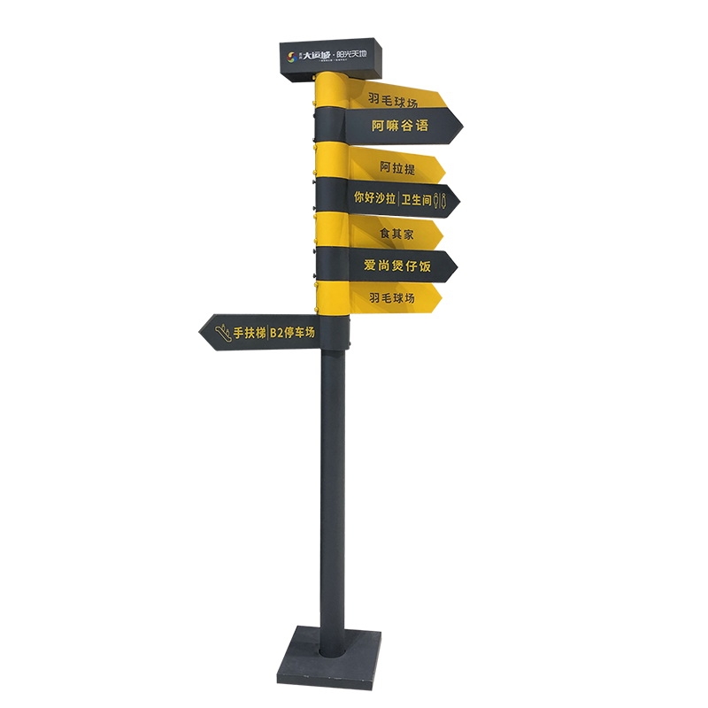 新款指向牌分流社区指示牌户外指路牌立式风景区标识牌引导牌指引