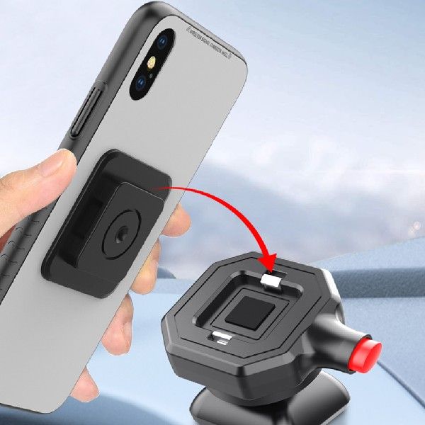 Car Cellphone Holder Dashboard Phone Stand 360 Rotating for