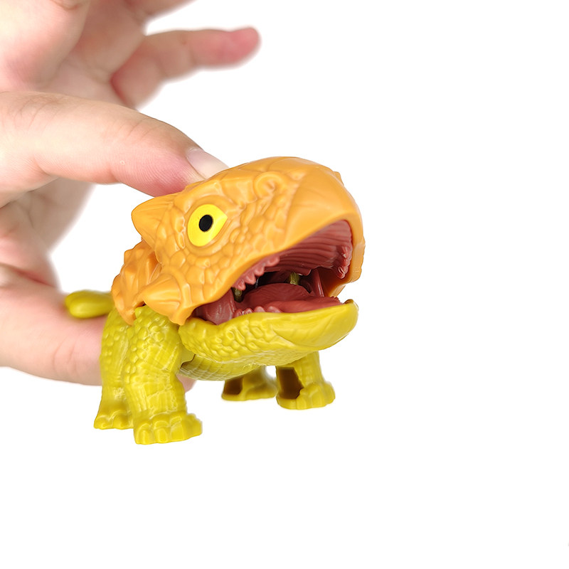 极速Finger Dinosaur Tricky Tyrannosaurus Model Biting Hand F