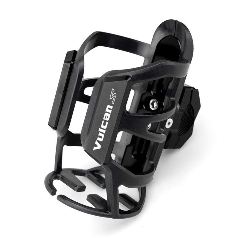 适用川崎小火神VULCAN/S650改装摩托护杠水杯架饮料架水壶支架