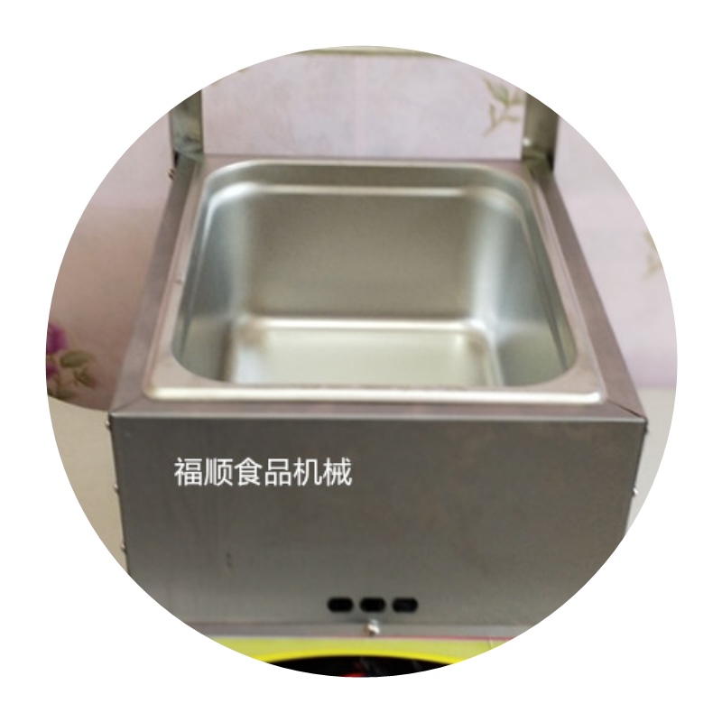 驰迅燃气油炸锅商用炸炉摆摊炸油条炸串锅煤气单缸双缸关东煮机器