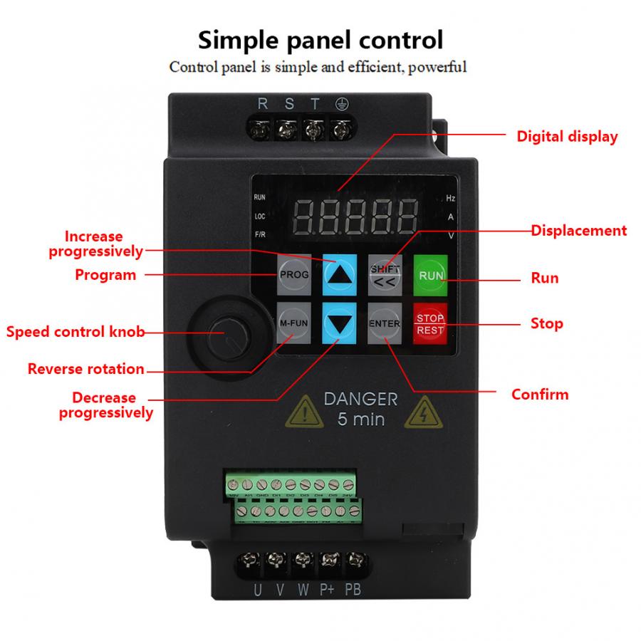 SKI780 2.2kw 380V VFD Frequency Converter Inverter 3 Phase I