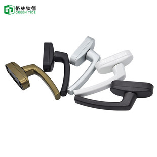 诺托Roto外开执手 断桥铝门窗把手 铝合金门窗配件五金外开拨叉