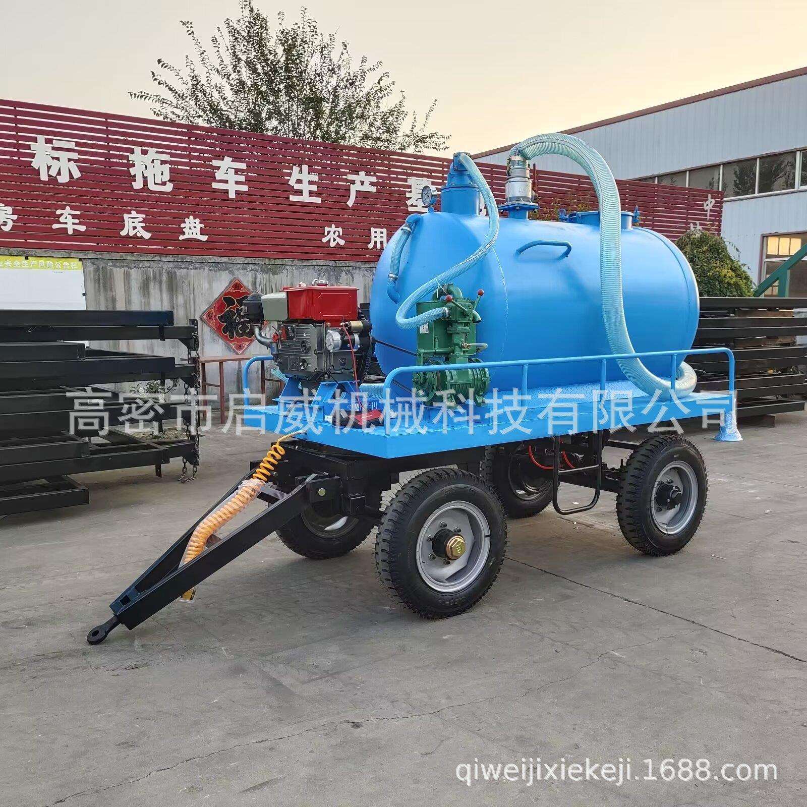 3吨吸污罐车沼渣沼液抽排车沼气池作业车污水液体运输罐车供应