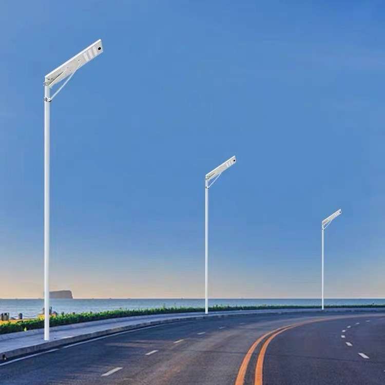 一体化太阳能路灯户外庭院公园灯道路工程照明欧司朗光源智能感应