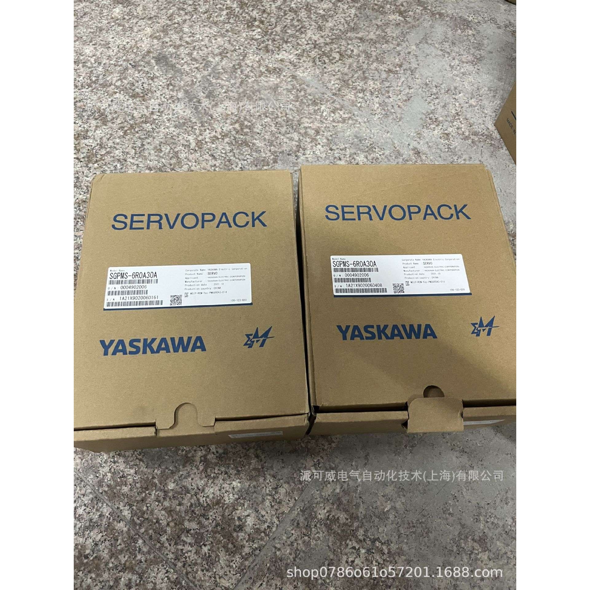 SGMMS-08A3C6S   SGPMS-6R0A30A  原装安川750W 现货供应