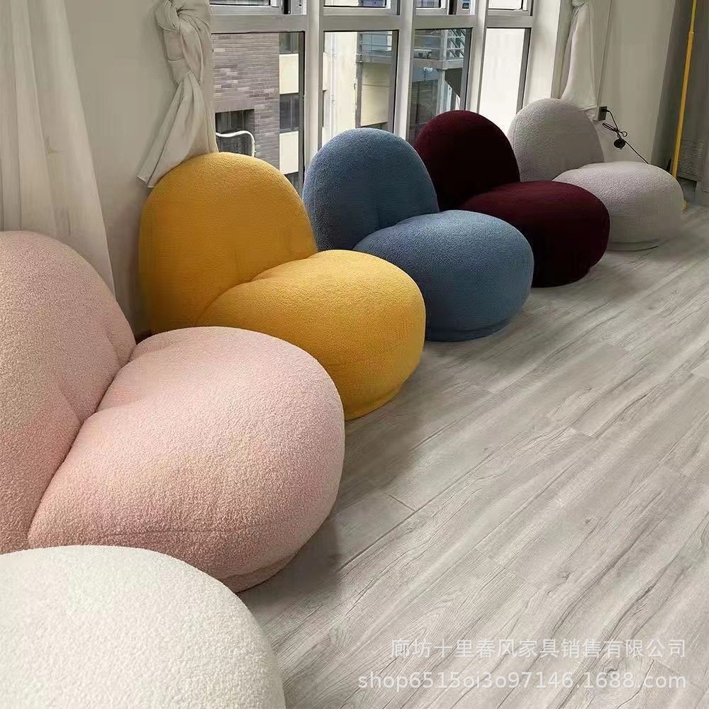 云朵沙发 可旋转泰迪绒单人沙发现代简约舒适简约躺椅,橡塑材料及制品,其他塑料制品,淘宝优惠券,粉丝福利购,淘宝优惠卷