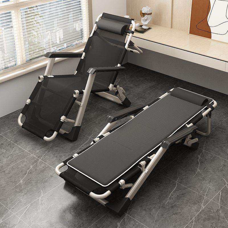 椅子躺椅折叠午睡椅沙发椅可坐可躺午休平躺坐睡两用办公室午睡床