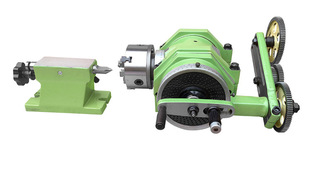 铣床分度头F11 手摇分度头 160A铣床简易型分度头带挂轮分度头