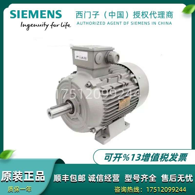 贝得电机1TL0003-1CB03-3AA5 5.5KW 4极卧式地脚安装现货供应