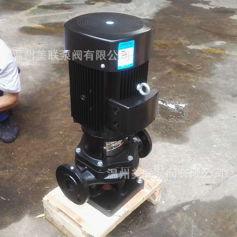 TD200-53G/4立式管道泵 热水管道离心泵 循环增压泵