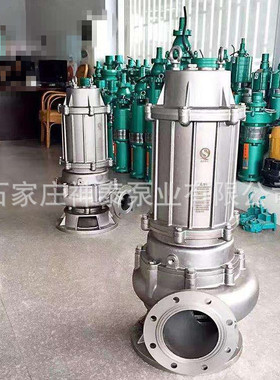 搅拌型潜水排污泵 400WQ2200-15-132防汛排涝污水泵 电动排污泵