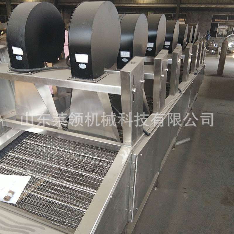 桔梗荠菜清洗风干线不锈钢翻转风干设备酱腌咸菜灭菌除温沥水设备
