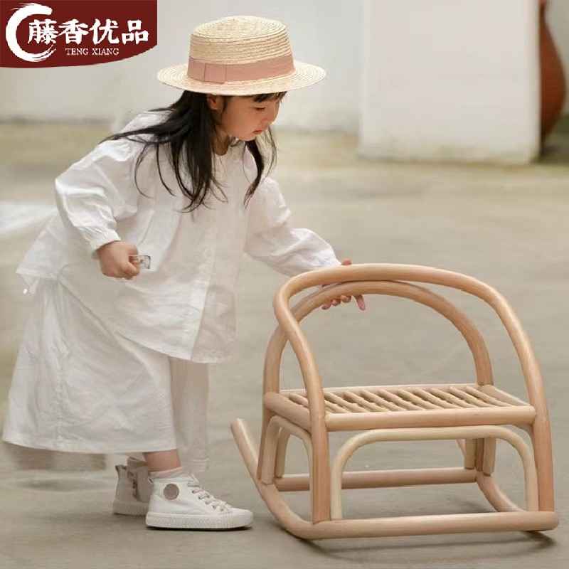 TENG小摇椅 致家家居 |躺椅摇摇椅阳台家用休闲藤椅单人藤编摇椅