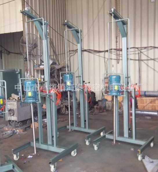 搅拌机打浆机树脂胶水化工立式搅拌机3KW搅拌机气缸升降搅拌机