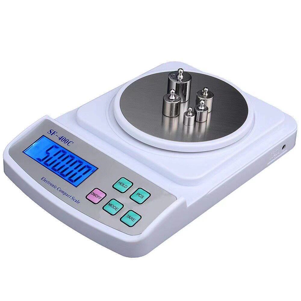 厂家供应 SF-400C充电式厨房秤电子秤500g/0.01g不锈钢盘电子称