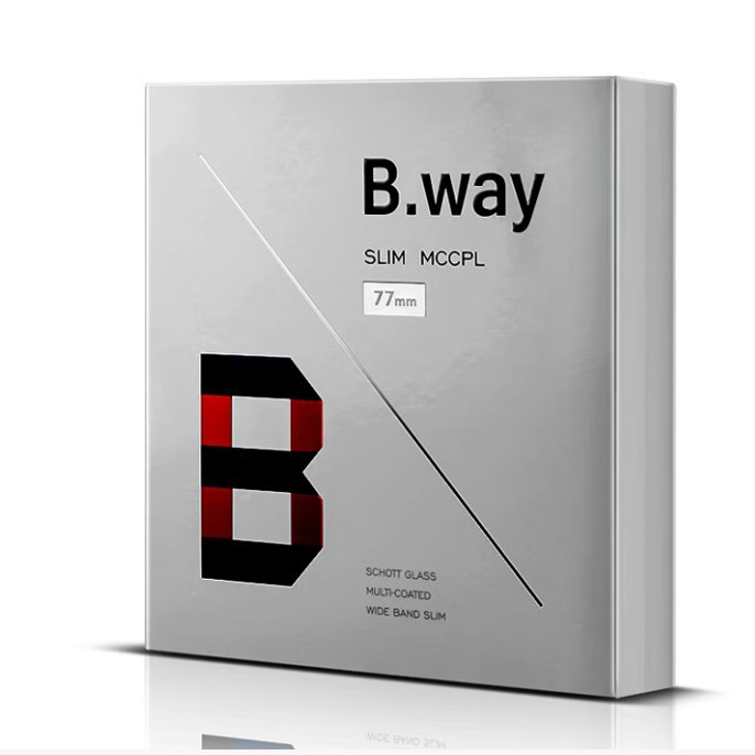现货B.way兰道偏振镜CPL减光镜高清多层镀膜偏光镜67 72 77 82mm