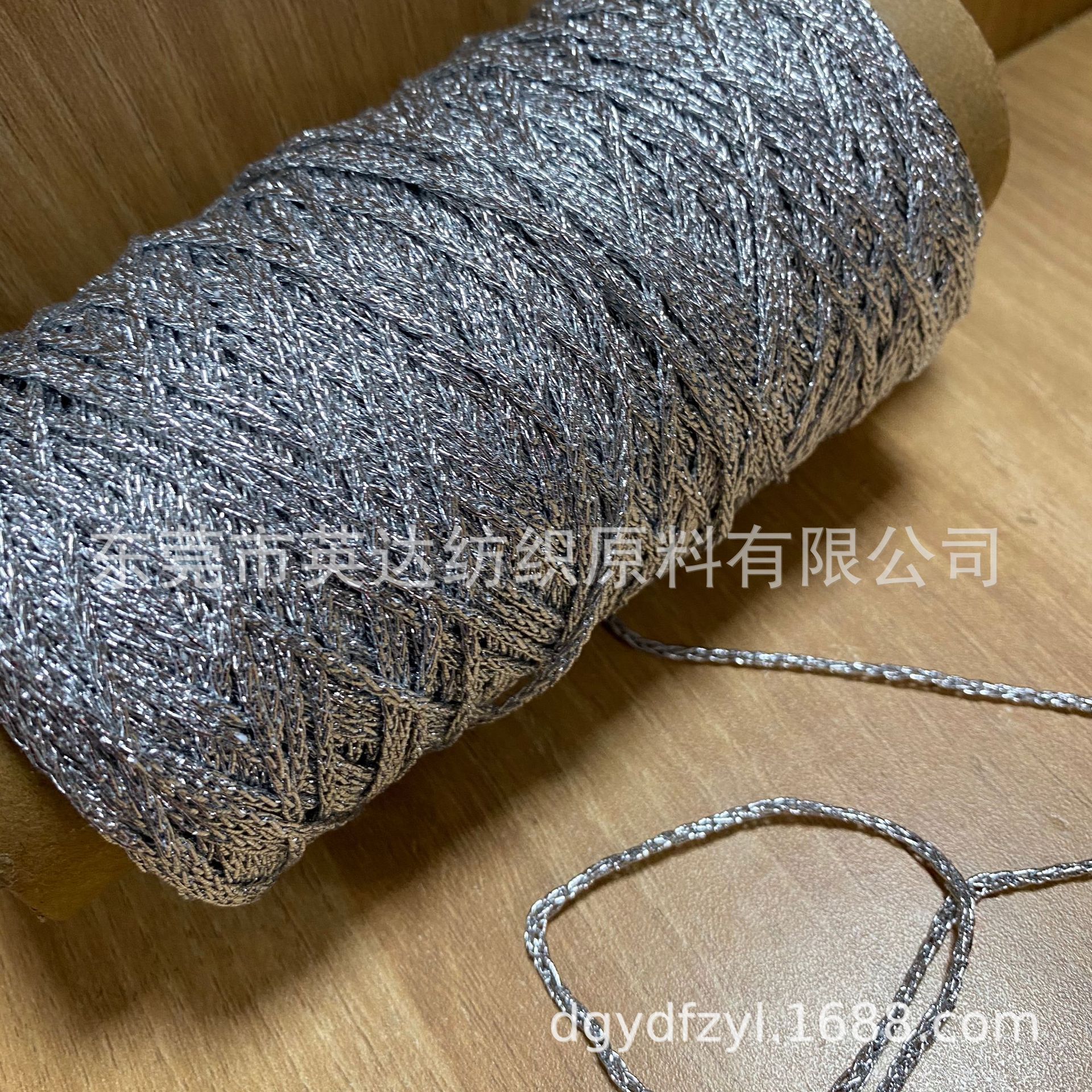 粗双包银空心带 空心带子纱 粗包金 各规格空心带 金银线 圆筒带