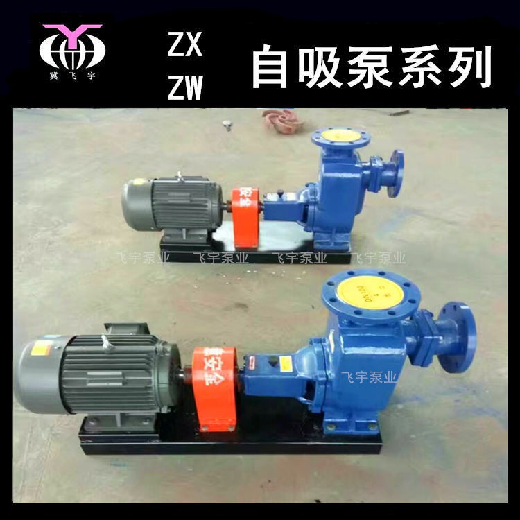 50ZW20-35自吸无堵塞排污泵 ZWL卧式自吸离心泵 防洪排涝污水泵